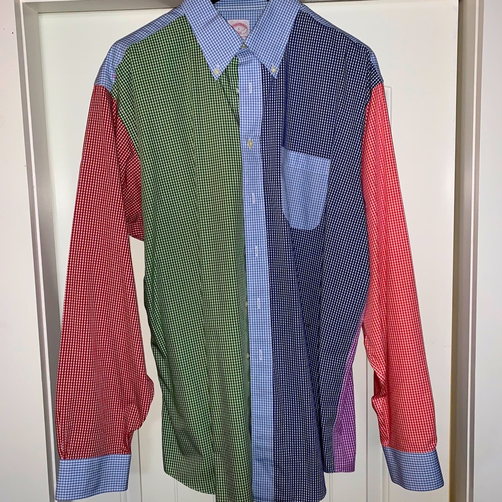 Brooks Brothers Dress Shirt, Button down Large